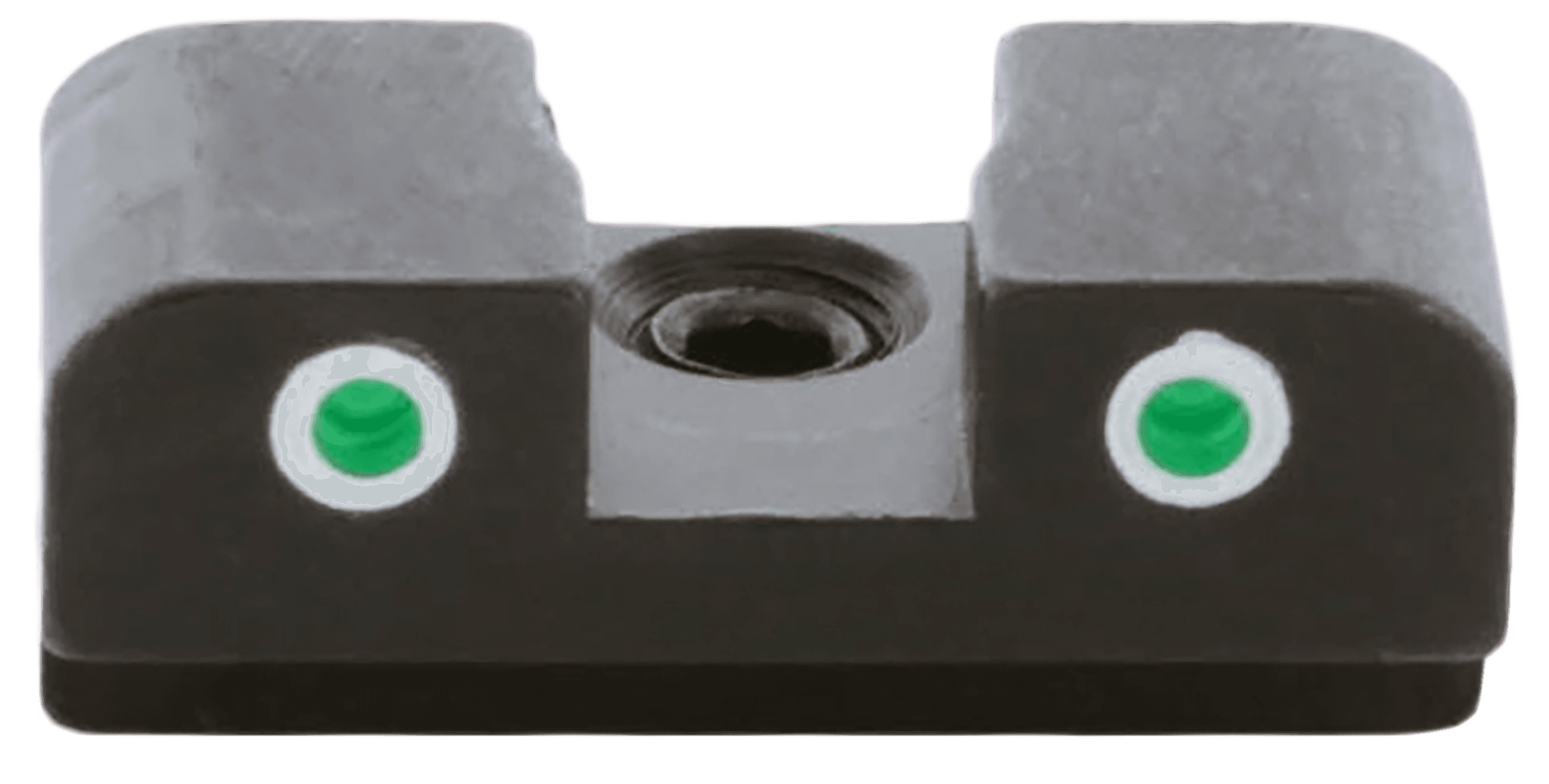 AmeriGlo XD191R Tritium Rear Sight Springfield XD Hellcat Non OSP Green White Outline