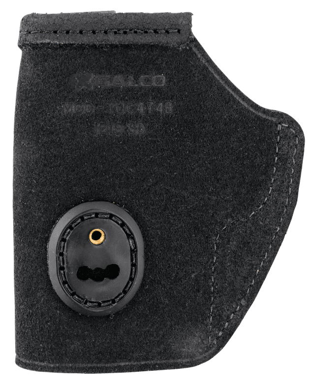 Galco TUC474B Tuck-N-Go 2.0 IWB Black Leather UniClip/Stealth Clip Fits S&W M&P 2.0 Compact/2.0 Subcompact/Savage Stance Ambidextrous