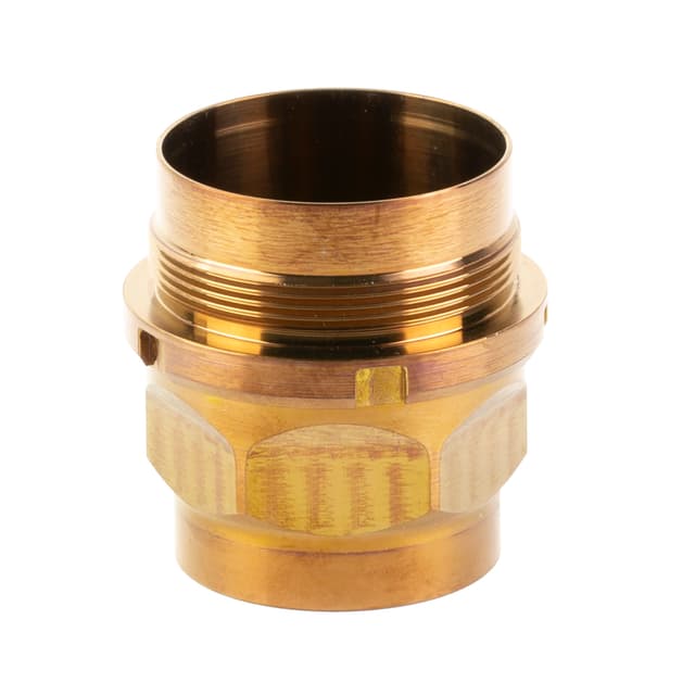 Q LLC Plan-B Omega XL 1.375"x24 tpi Hub Copper Stainless Steel Fits Cherry Bomb XL
