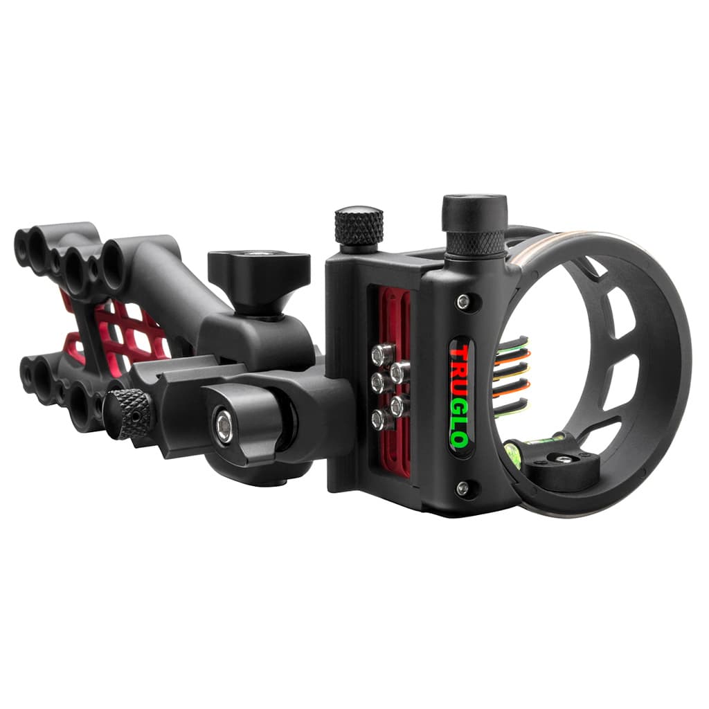 TruGlo Carbon Hybrid Micro Sight Black 5 Pin .019 RH/LH