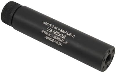 Guntec USA Guntec Ar15 Slip Over Fake Suppressor Aluminum Ar-15 Accessory
