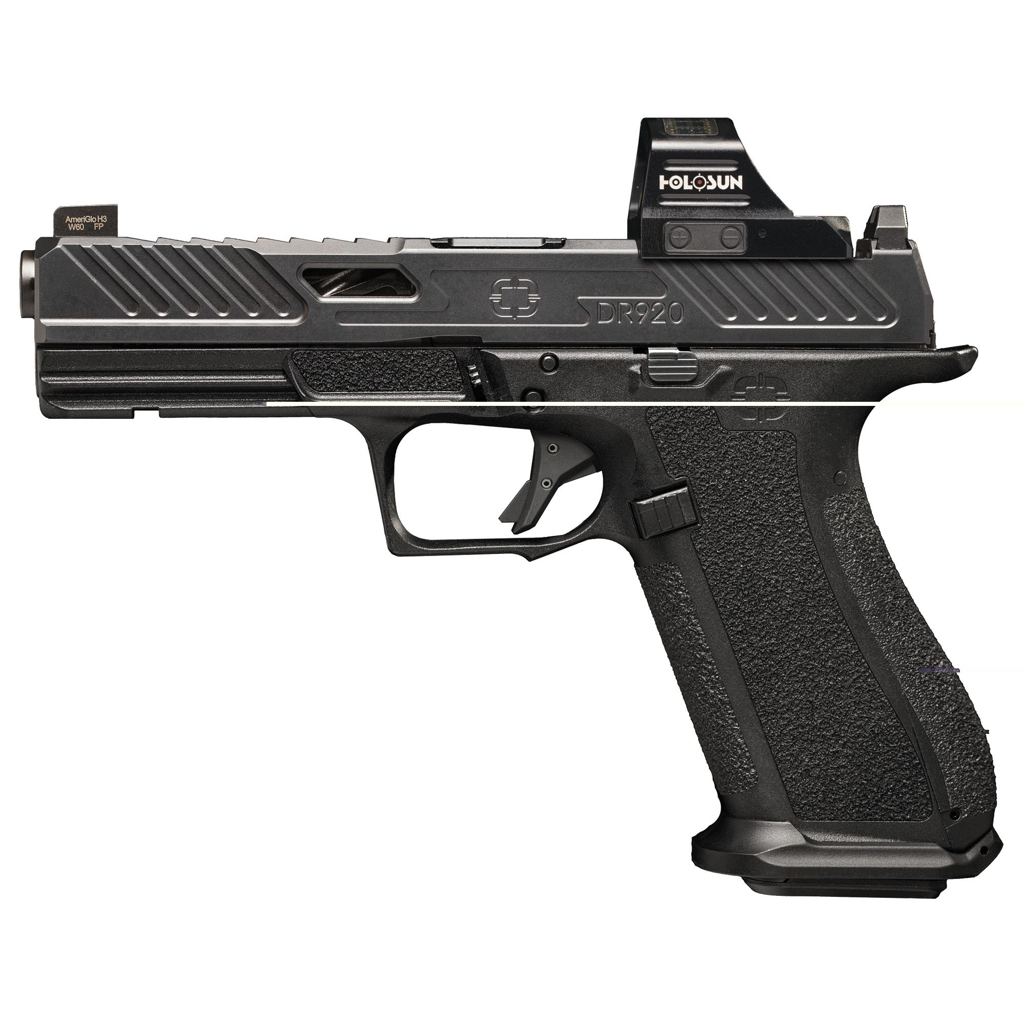 Shadow Systems DR920P Elite 9mm 4.5" 17-Round Bronze Compensated Pistol