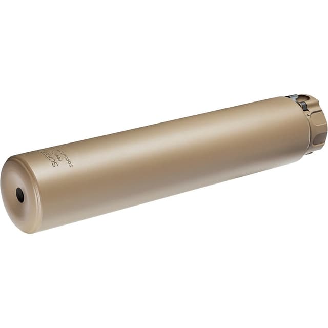 Surefire Socom 338 Ti De Suppressor .338 Caliber Dark Earth Titanium