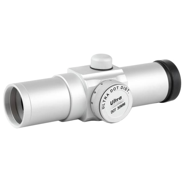 Ultradot Silver 30mm Tube Red Dot UD30S 4 MOA 50m Parallax Free