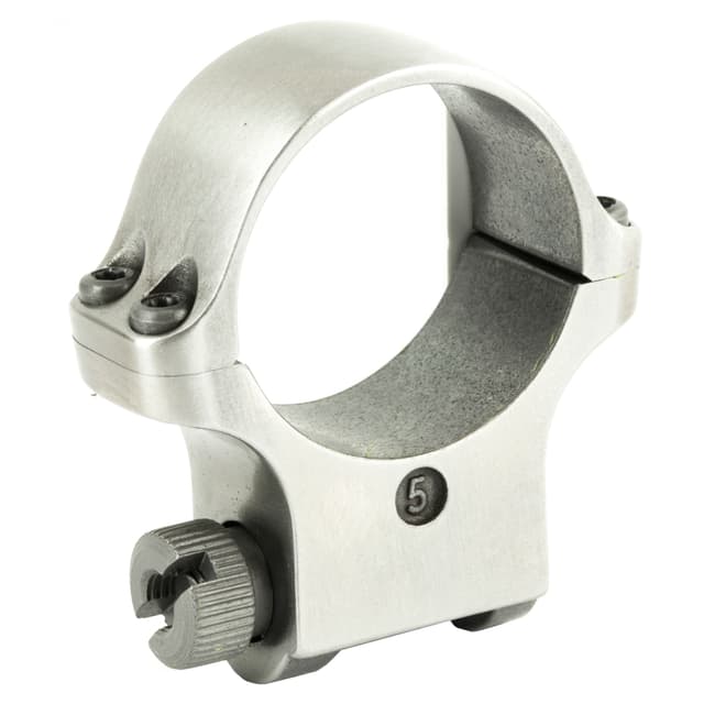 Ruger 30mm Scope Ring High Silver Single Ring 52mm Objective