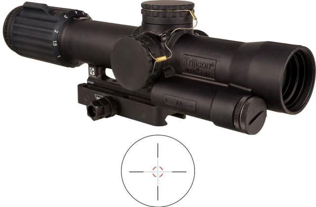Trijicon VCOG 1 8x28 MOA Red QLOC for Mil Spec NATO Picatinny Rails