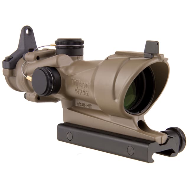 Trijicon ACOG 4x32 Amber Crosshair 223 Ar Platform Picatinny Ta51