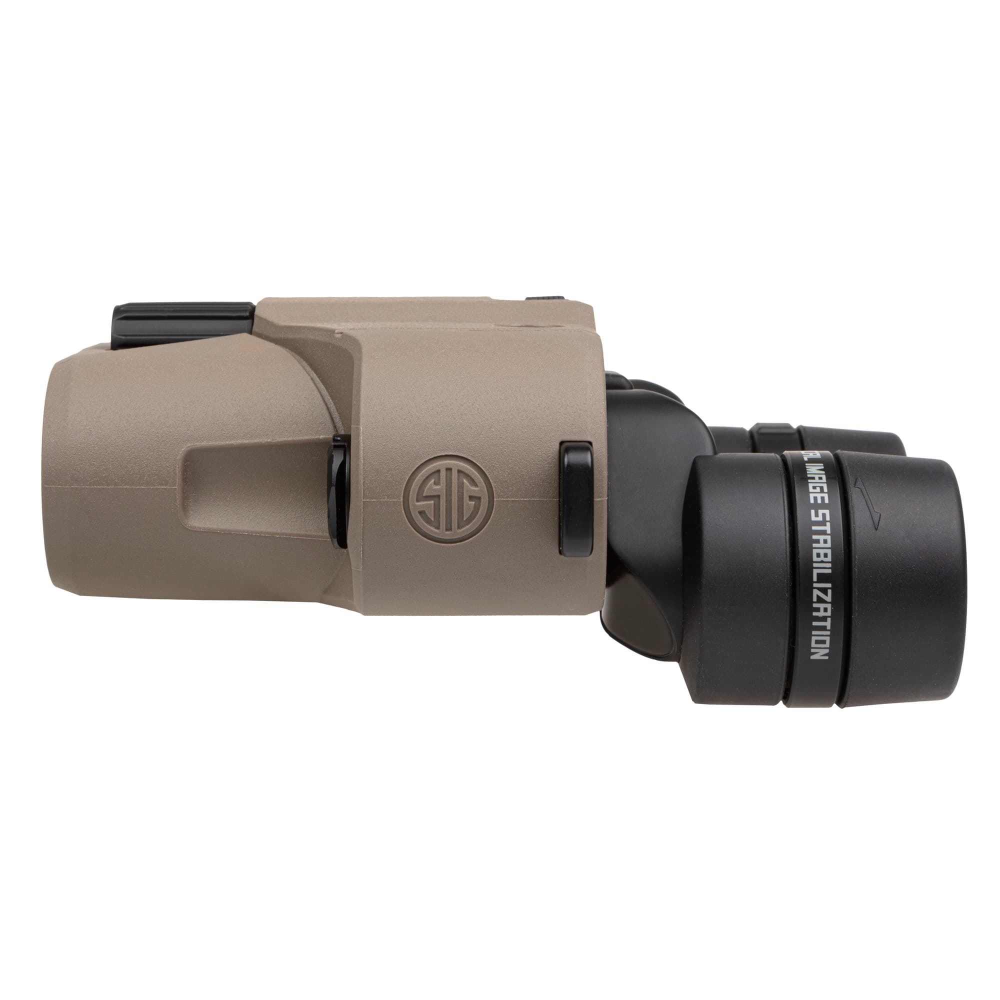 Sig Sauer Zulu6 Hdx 10x30mm Roof Prism Binoculars Flat Dark Earth Optical Image Stabilization