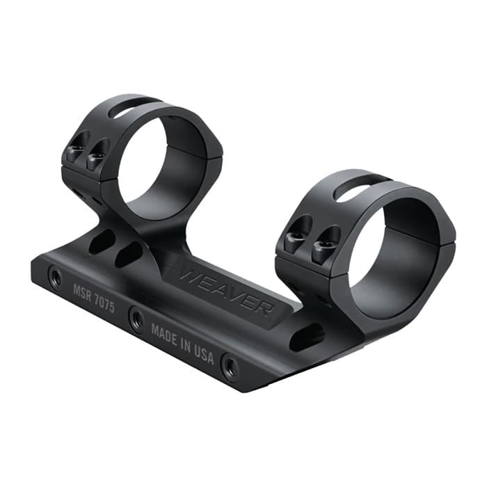 Weaver 30mm MSR Mount Matte 7075-T6 Aluminum Picatinny Rings