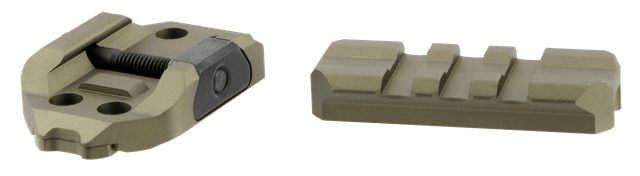 Strike Industries Rex Riser Flat Dark Earth Picatinny Rail 6061-T6 Aluminum