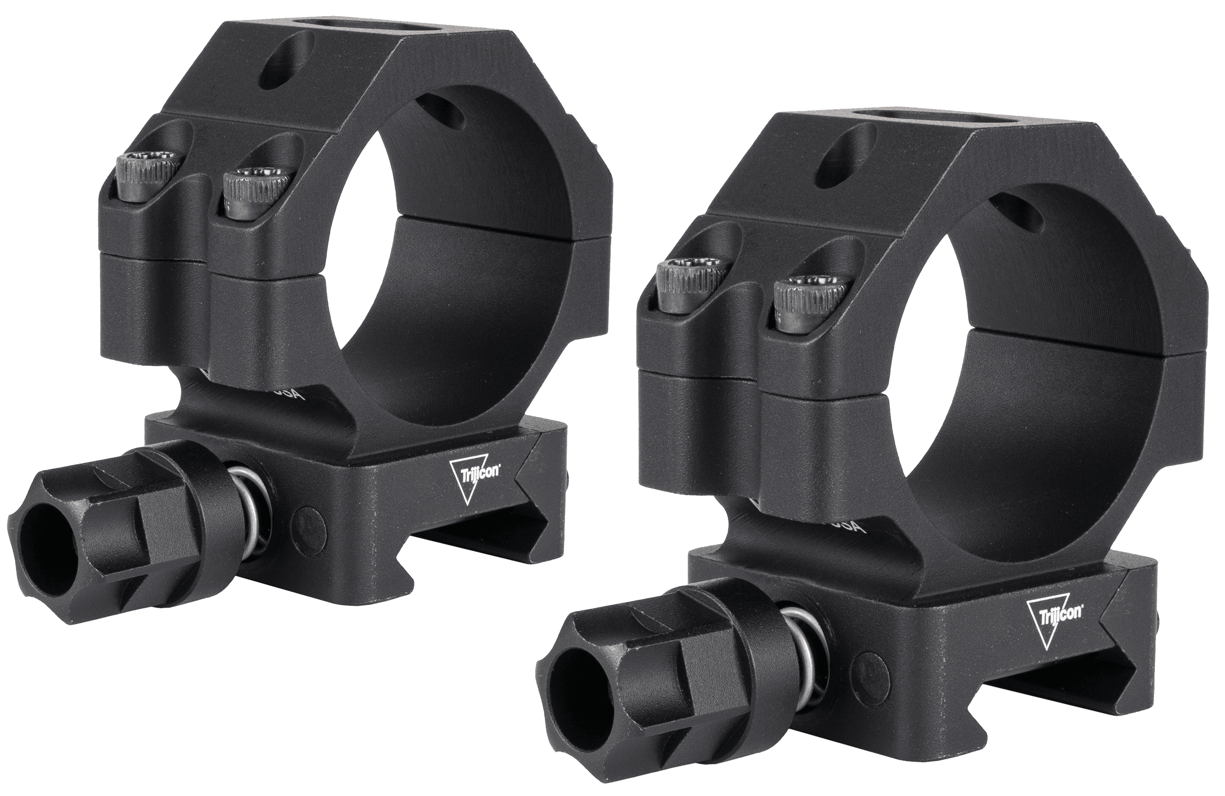 Trijicon AC22064 Qloc 30mm Low Picatinny Scope Rings Matte Finish