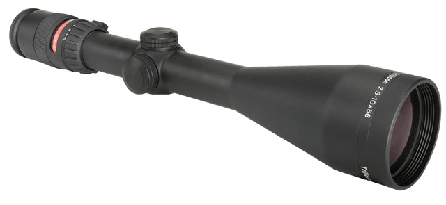 Trijicon AccuPoint 2.5-10x56mm 30mm Tube Illuminated Red Triangle Post BAC Reticle
