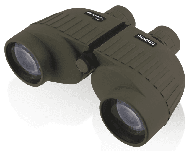 Steiner Military Marine 7x50 Porro Binoculars OD Green Makrolon Sports Auto Focus
