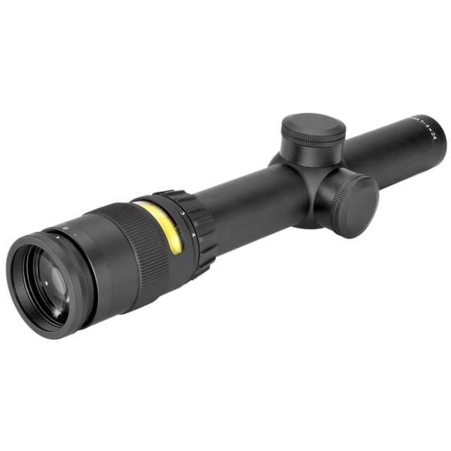 Trijicon AccuPoint 1-4x24mm SFP Illuminated Rifle Scope 30mm Tube Amber Dot Duplex