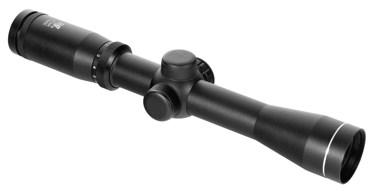 NcStar Pistolero 2-7x32 Illuminated Red Plex Duplex Reticle 1in Scope