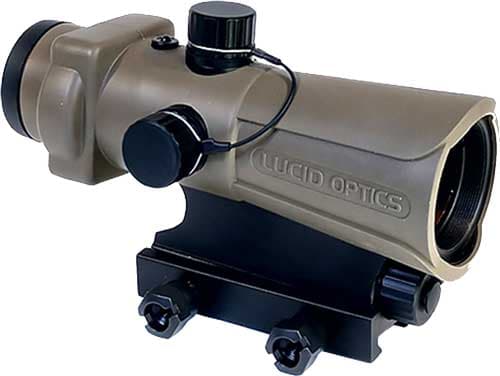 Lucid Optics HD7 Red Dot Sight Picatinny AAA Power 2Moa Tan