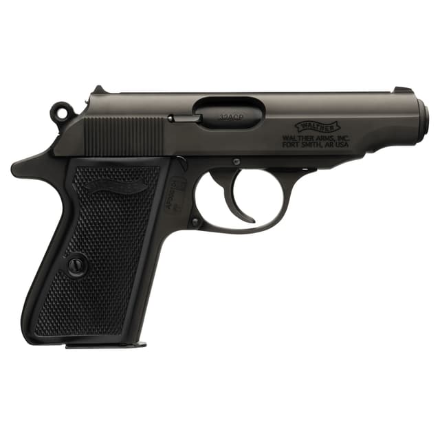 Walther PP Black Pistol 32 ACP 3.9 in. Black 8 rd.