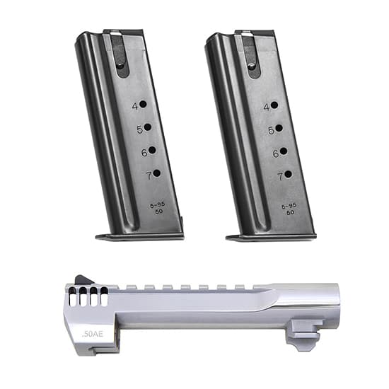 Magnum Research Desert Eagle Mk XIX 50 AE Conversion Kit 6 Inch Barrel 2 Mag