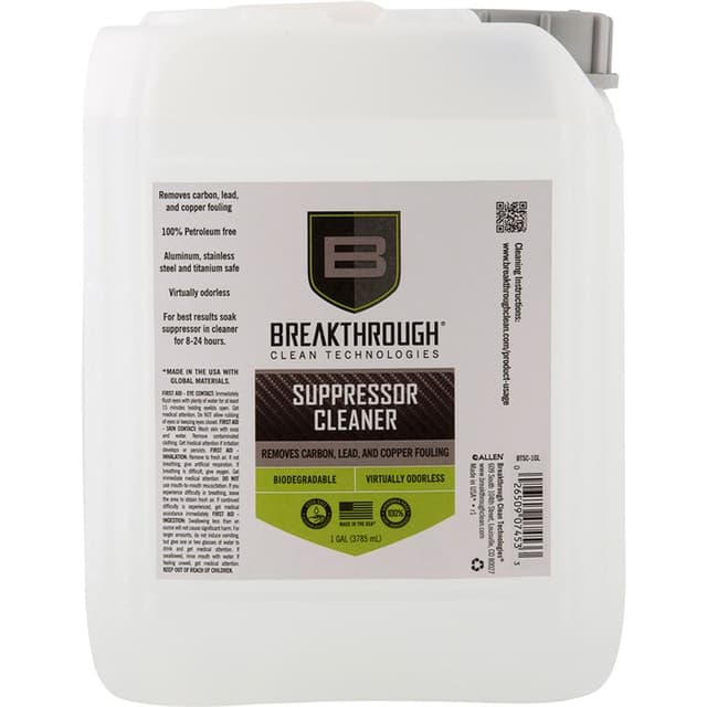 Breakthrough Clean Technologies Suppressor Cleaner - 1 Gallon