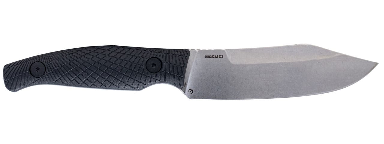 Kershaw Camp 5 Fixed Knife 4-3/4" Clip Point Blade Black
