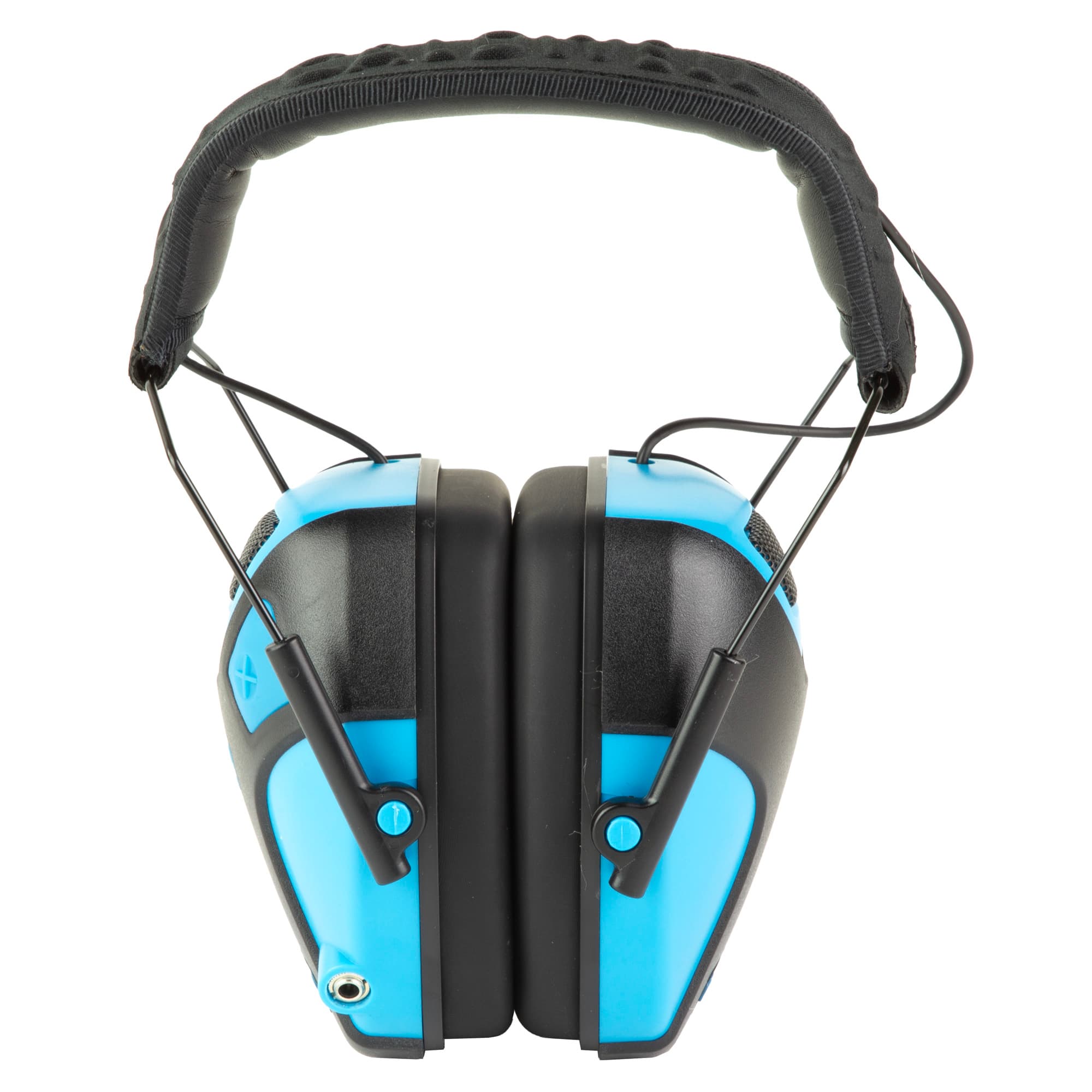 Caldwell Youth Electron Earmuff Neon Blue