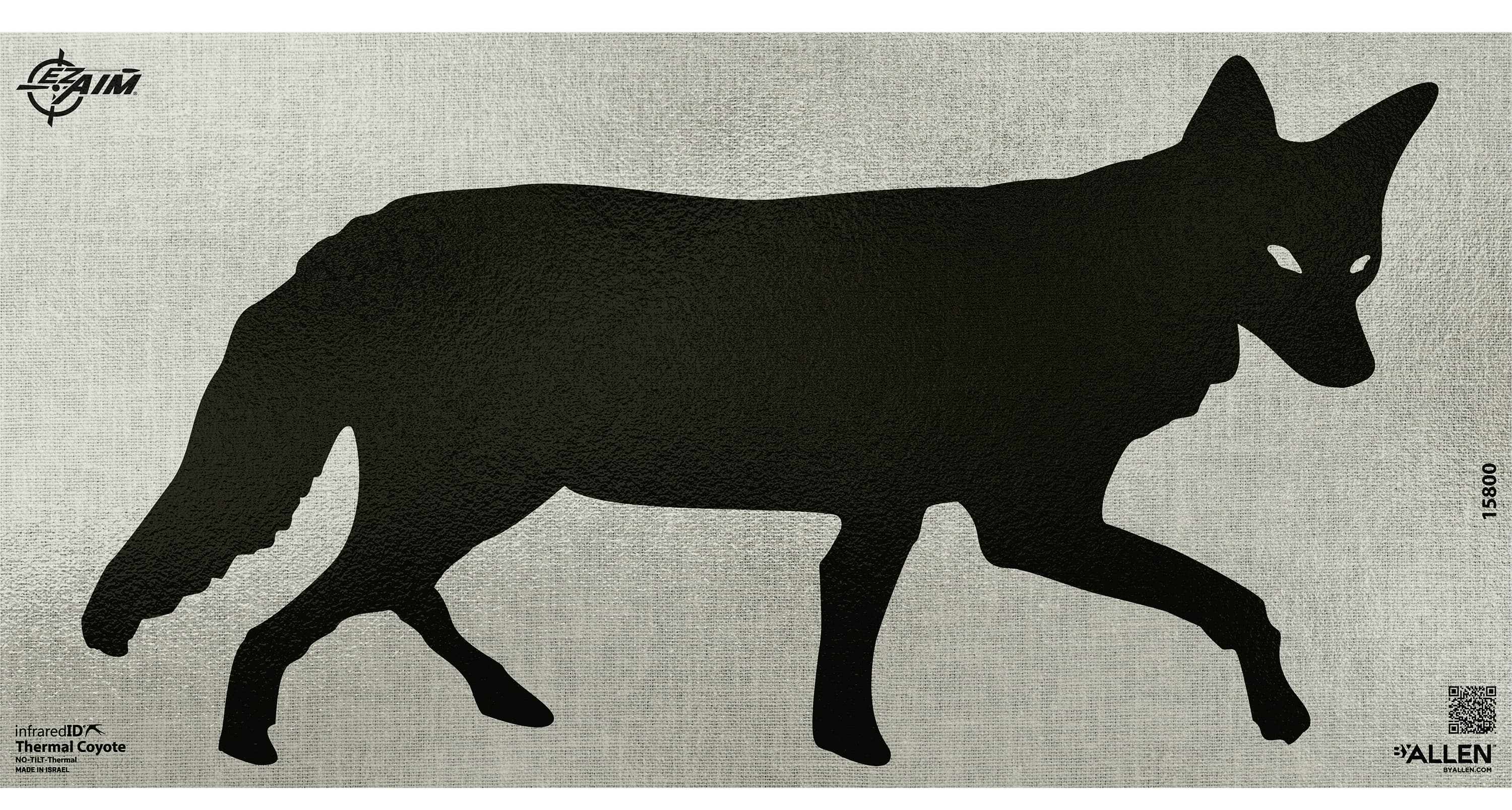 Allen Ez Aim Thermal Id Coyote 24x12 Target