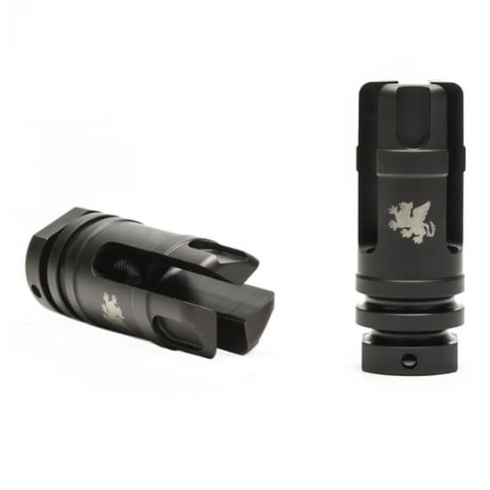 Griffin Armament M4SD Gen3 3 Prong Flash Hider 1/2x28 for 5.56 Carbine GateLok QD