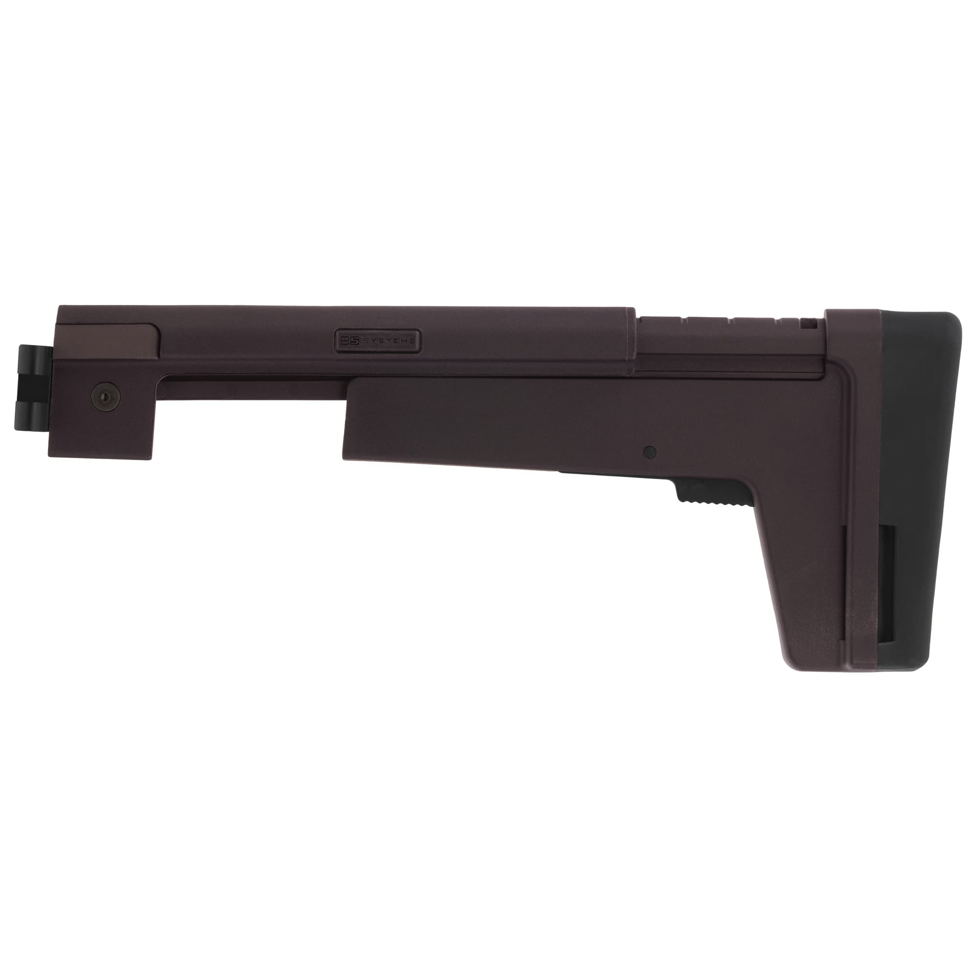 B5 Systems AK Stock 5.5mm Plum Adjustable Length of Pull Optic Rail Cutout