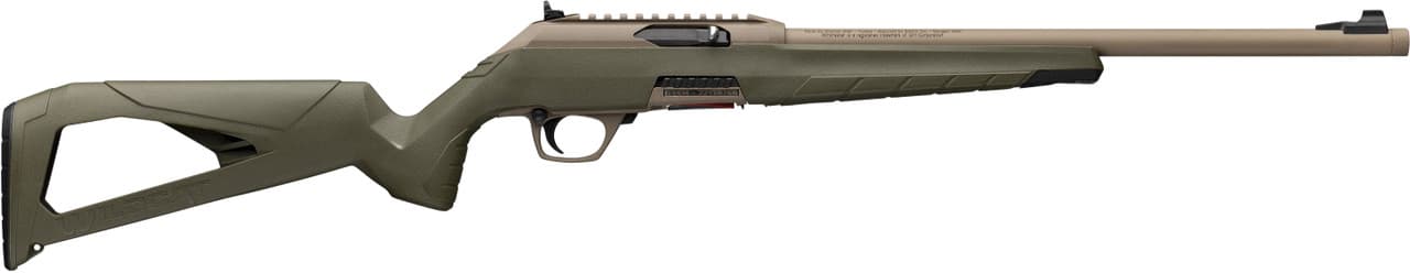 Winchester Wildcat SR 22 Long Rifle 16.5 in 10 Rounds OD Green/FDE