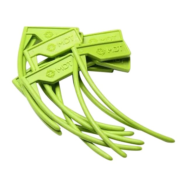 Mdt Sporting Goods Inc 104544GRN Chamber Flag For 22 Cal and Up Black Green 10 Pack