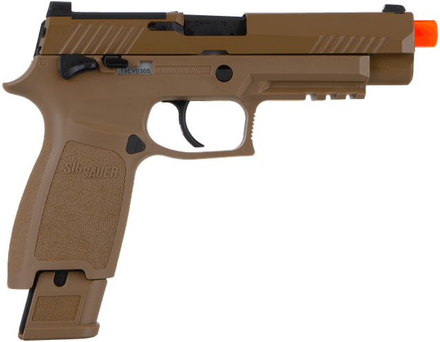 Sig Sauer Airguns AIRPFM17 Proforce M17 Air Soft CO2 6mm 21+1 Coyote Polymer Grips