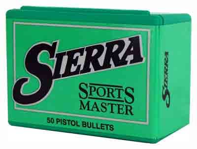 Sierra Sports Master Handgun Bullets .40/10mm .400" 165 gr JHP 100/ct