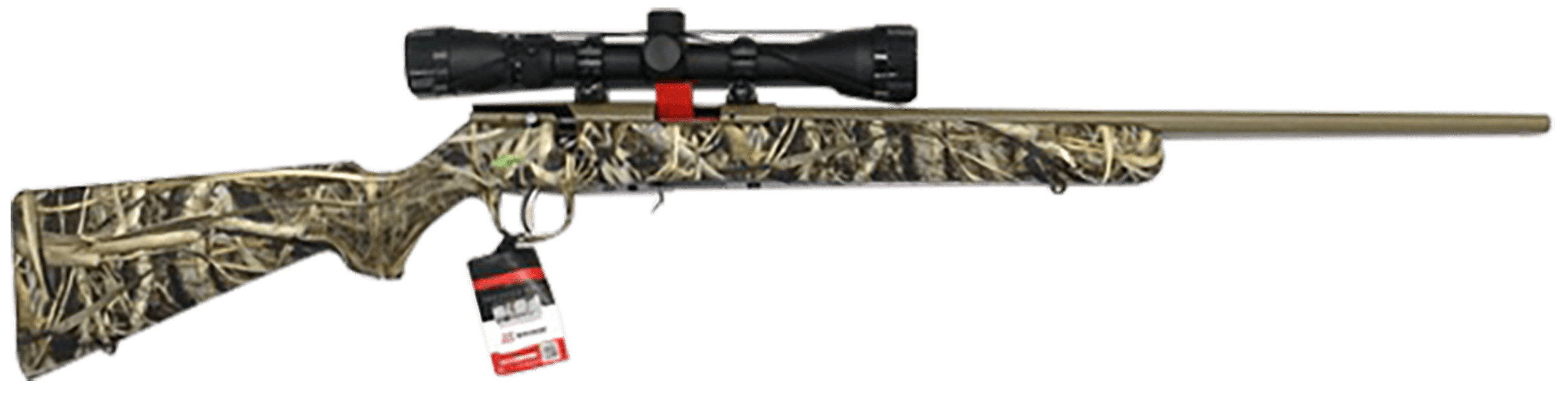 Savage 93 XP 22 WMR 21 Inch 10+1 Coyote Tan Cerakote Brush Camouflage