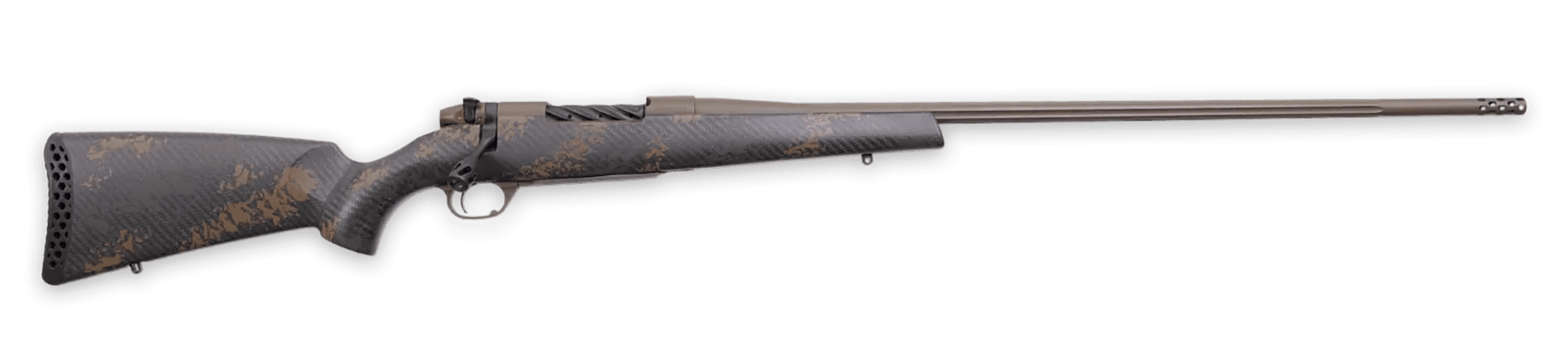 Weatherby Mark V Backcountry 2.0 7mm PRC 24 Fluted Barrel Patriot Brown Cerakote