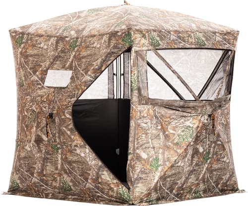 Rhino Blinds RB24 Ground Blind 3 Man Realtree Edge