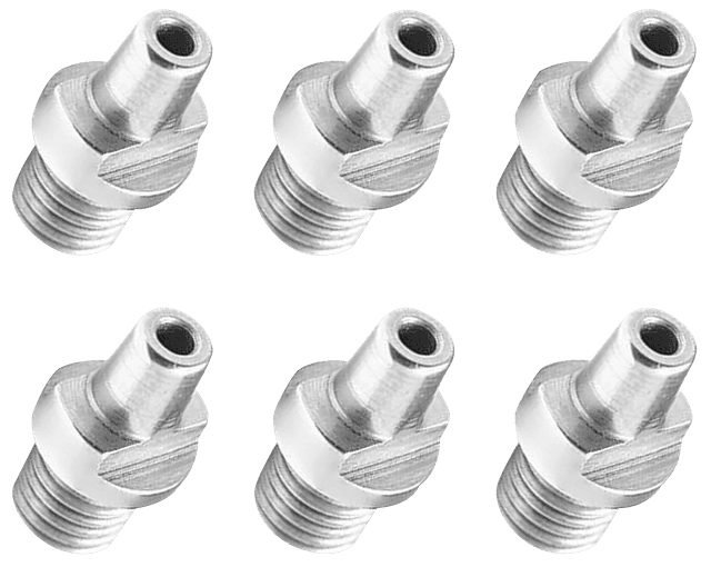 Pietta AC065 Nipples Stainless Steel 6 Pack