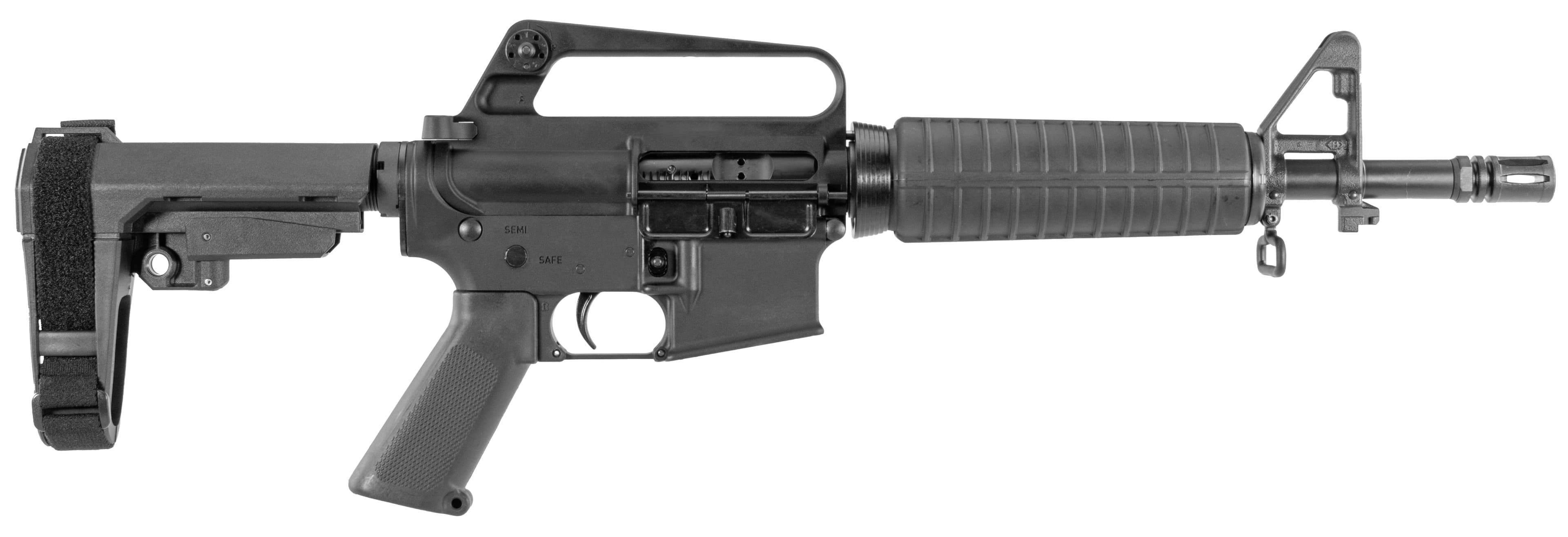 Alex Pro Firearms Apf 5.56 NATO M4 Pistol 11.5in 30 Rounds Black Finish SBA3