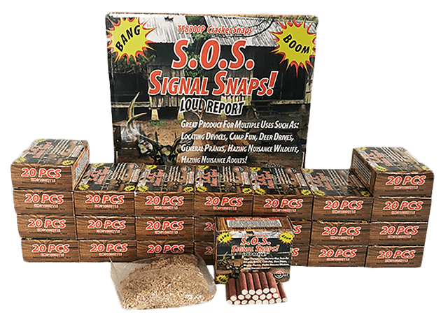 Tannerite SOS S.O.S. Signal Snaps Impact Enhancement Explosion 480 Snaps