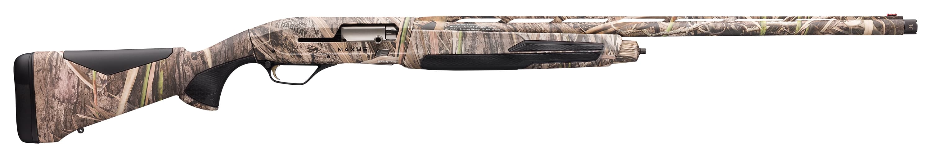 Browning Maxus II Stalker 12 Gauge 28 Inch 4 Round Mossy Oak Shadow Grass Habitat