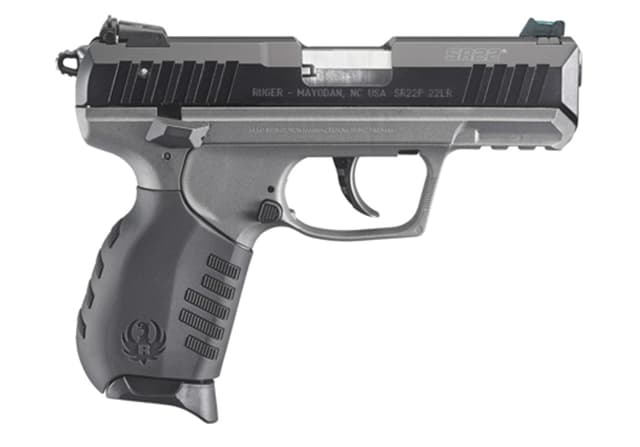 Ruger SR22 22 Long Rifle 3.5 Inch 10 Rounds Tungsten Grey