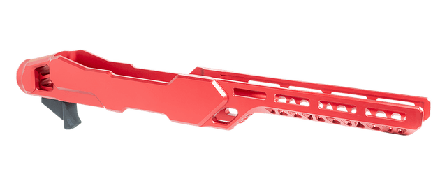Timber Creek Outdoors ERC1022R Enforcer Rifle Chassis Red Fits Ruger 10/22 MSR Tubes