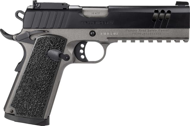 EAA Girsan MC1911 S Influencer X Pistol 45 ACP 5 in Tungsten/Black Optic Ready 8 rd