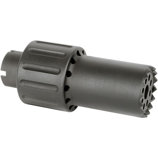 Midwest Industries Alpha Blast Diverter 24mm 6061 Aluminum Steel Construction