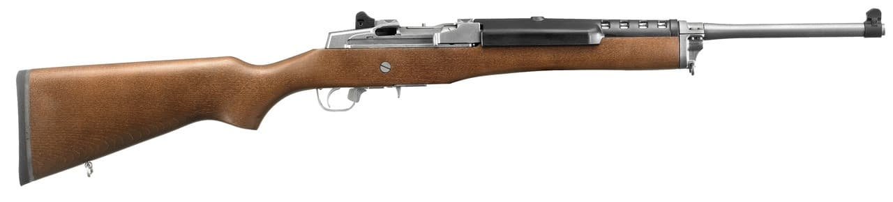 Ruger, Mini-14 Ranch Rifle, 5.56 Nato/.223 Rem, 18.5 inch, 5 rounds, Matte Stainless