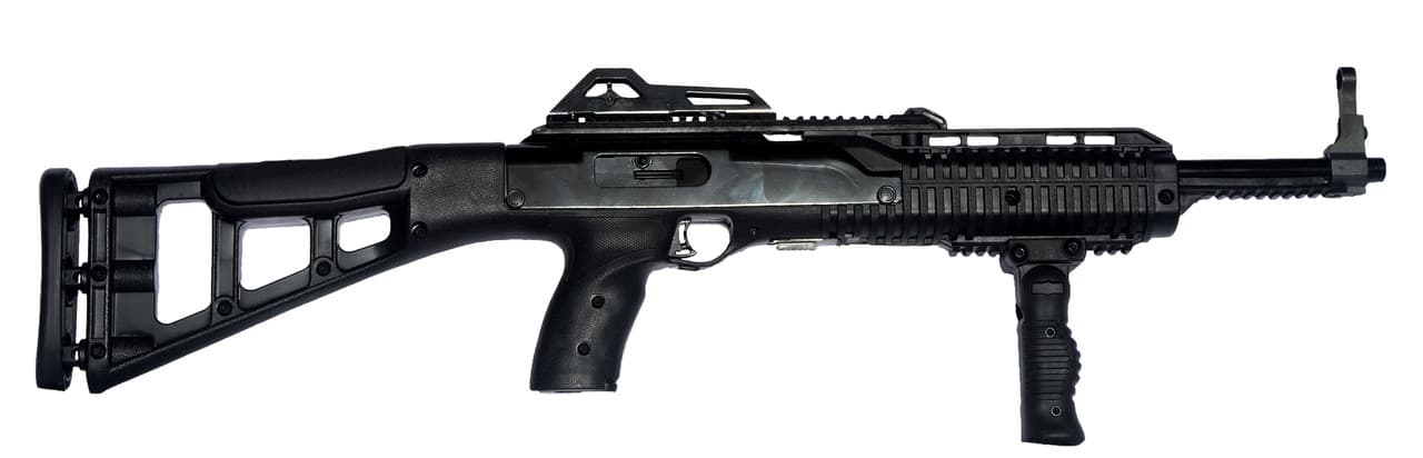 Hi-Point 995FGT1 9mm Carbine - Black | 16.5" Barrel | Forward Grip | TUFF1 Grip Cover