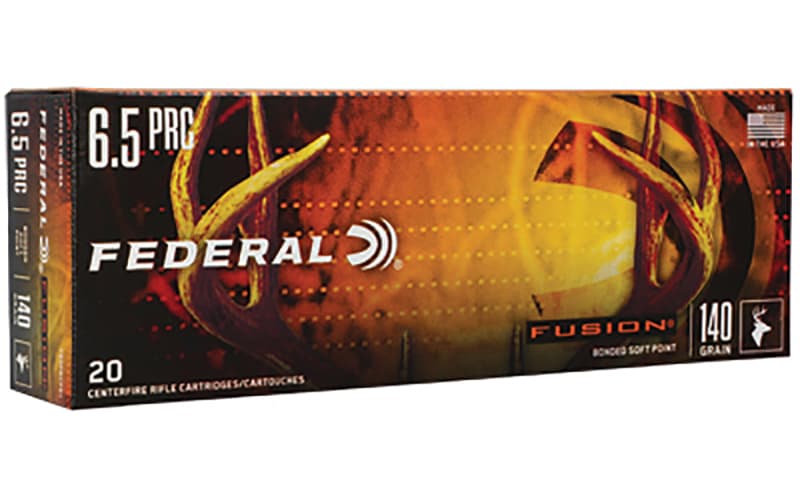 Federal Fusion 6.5 PRC Fusion Soft Point 140 Grain 20 Rounds