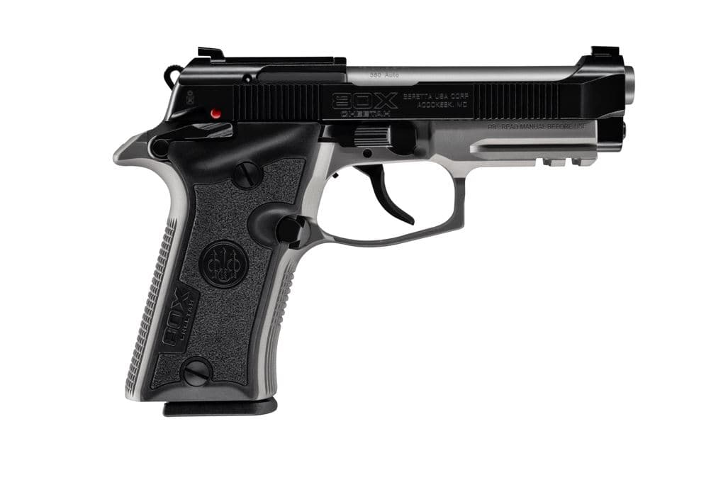 Beretta 80X Cheetah 380 ACP 3.8in 10+1 Gray Semi Automatic Pistol