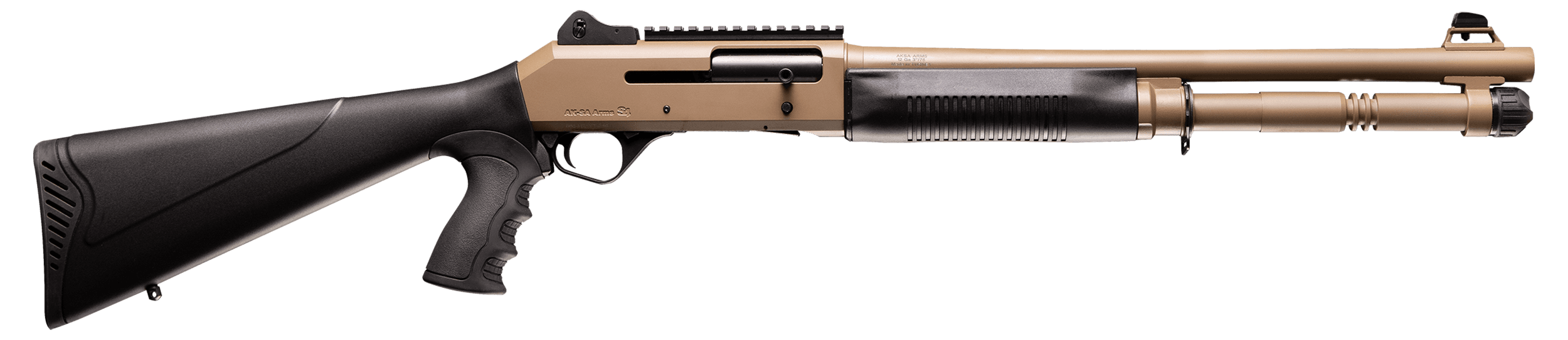 Four Peaks Imports 12060 AKSA Arms S4 12 Gauge 3" 5+1 18.50" Chrome Plated 7075-T6 Aluminum Receiver