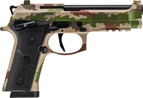 Beretta 92Xi Single Action Only 9mm Luger 4.7in 18+1 Vegetato Camo Cerakote