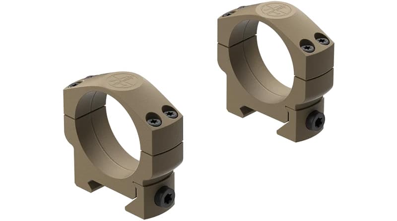 Leupold Mark 4 35mm Aluminum Medium Mount FDE 33 to 40mm Optics